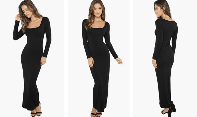 TikTok found a $40  dress that's similar to SKIMS' Soft Lounge Long  Sleeve Dress - Yahoo Sports