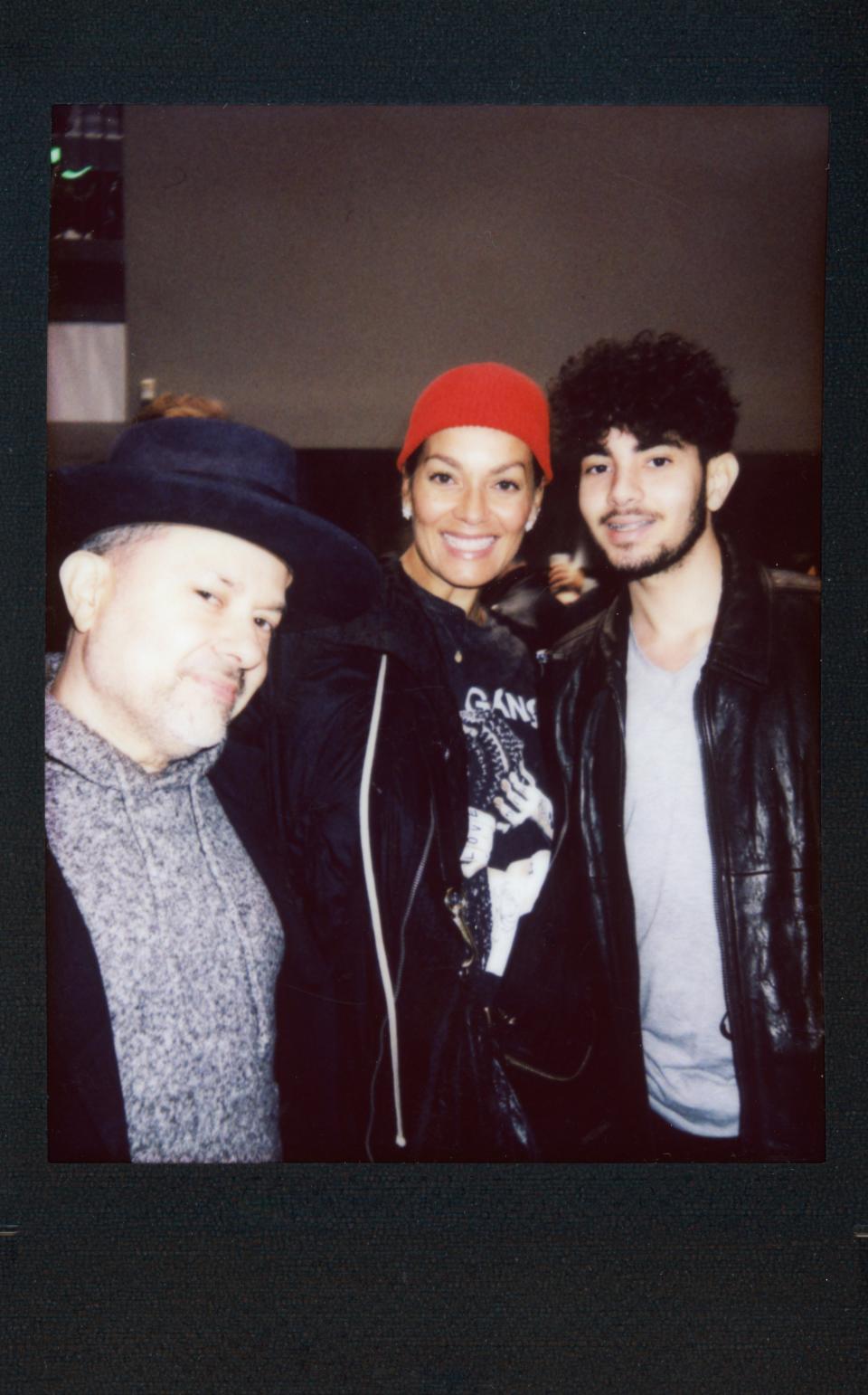 Louie Vega, Anané Vega, and their son Nico.