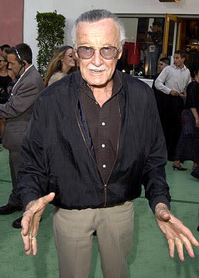 Stan Lee at the LA premiere of Universal's The Hulk