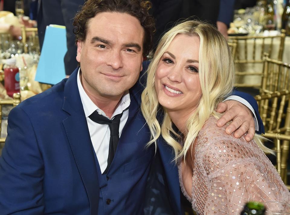 Johnny Galecki, Kaley Cuoco