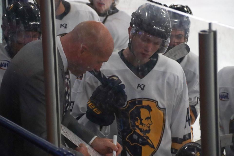 The Springfield Jr. Blues announced on Monday, Dec. 19, 2022, that head coach and general manager Tyler Rennette was leaving the team following the 2022-23 season.