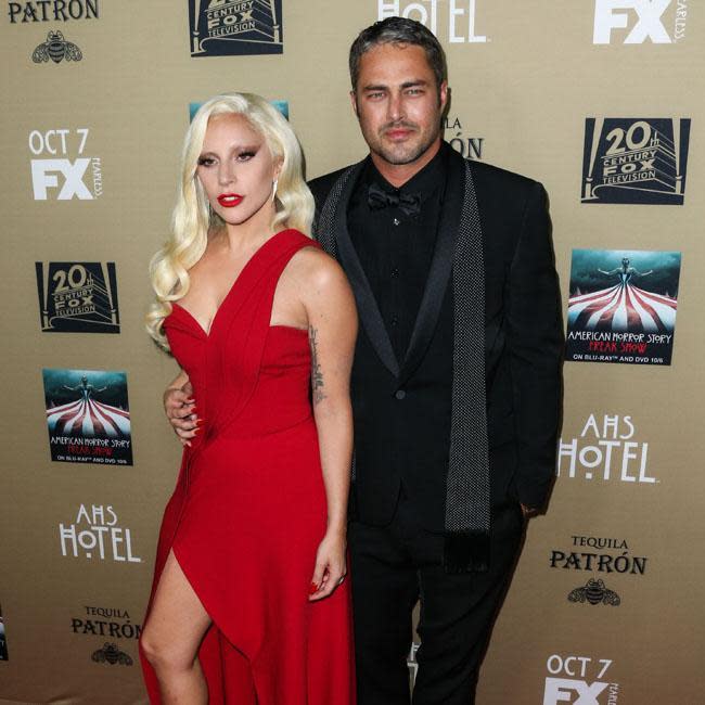 Lady Gaga and Taylor Kinney