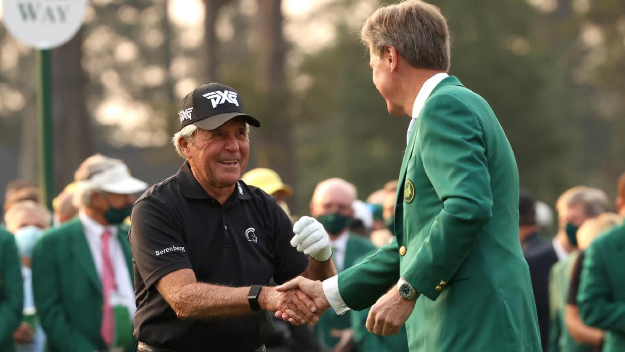  Gary Player at the Masters 