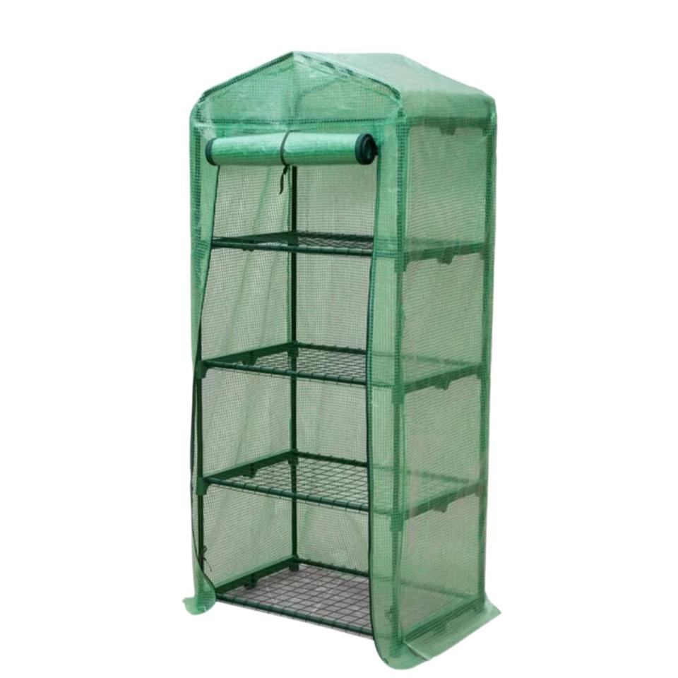 GENESIS 4-Tier Portable Rolling Greenhouse