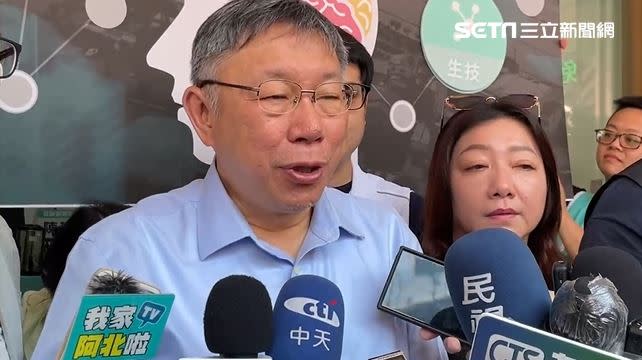 民眾黨主席柯文哲。