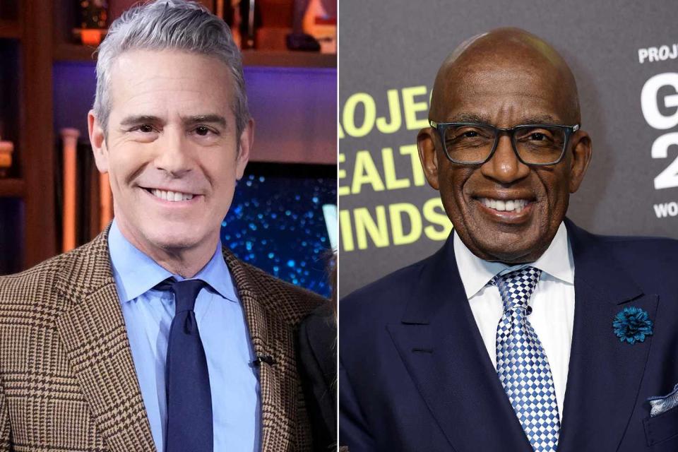 <p>Charles Sykes/Bravo via Getty Images; John Lamparski/Getty Images</p> Andy Cohen and Al Roker