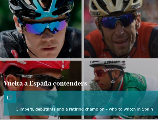 Vuelta a Espana 2017: Remaining riders