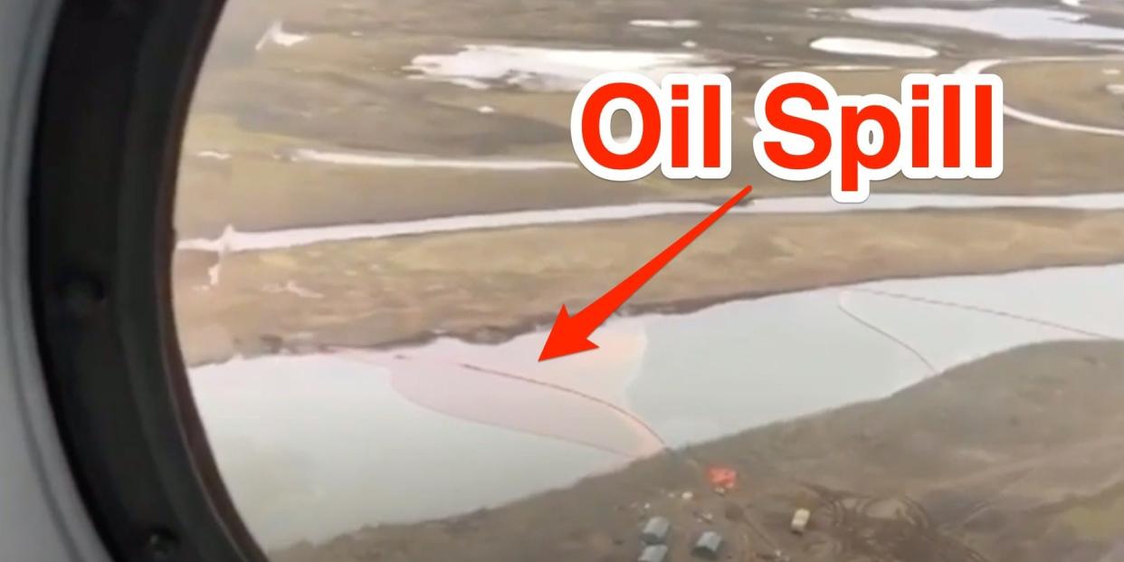 russia oil spill