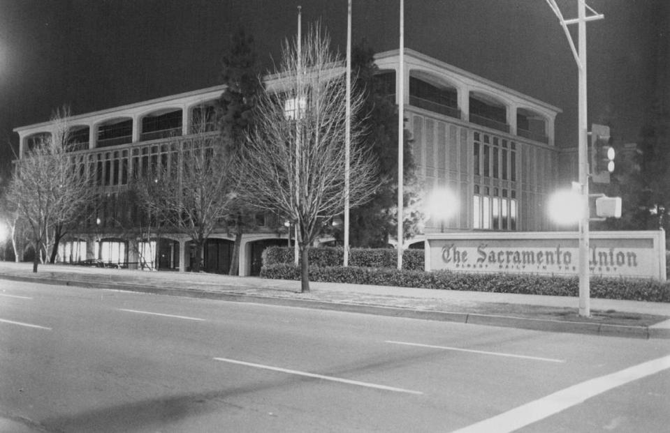 The Sacramento Union building at 301 Capitol Mall in 1979.