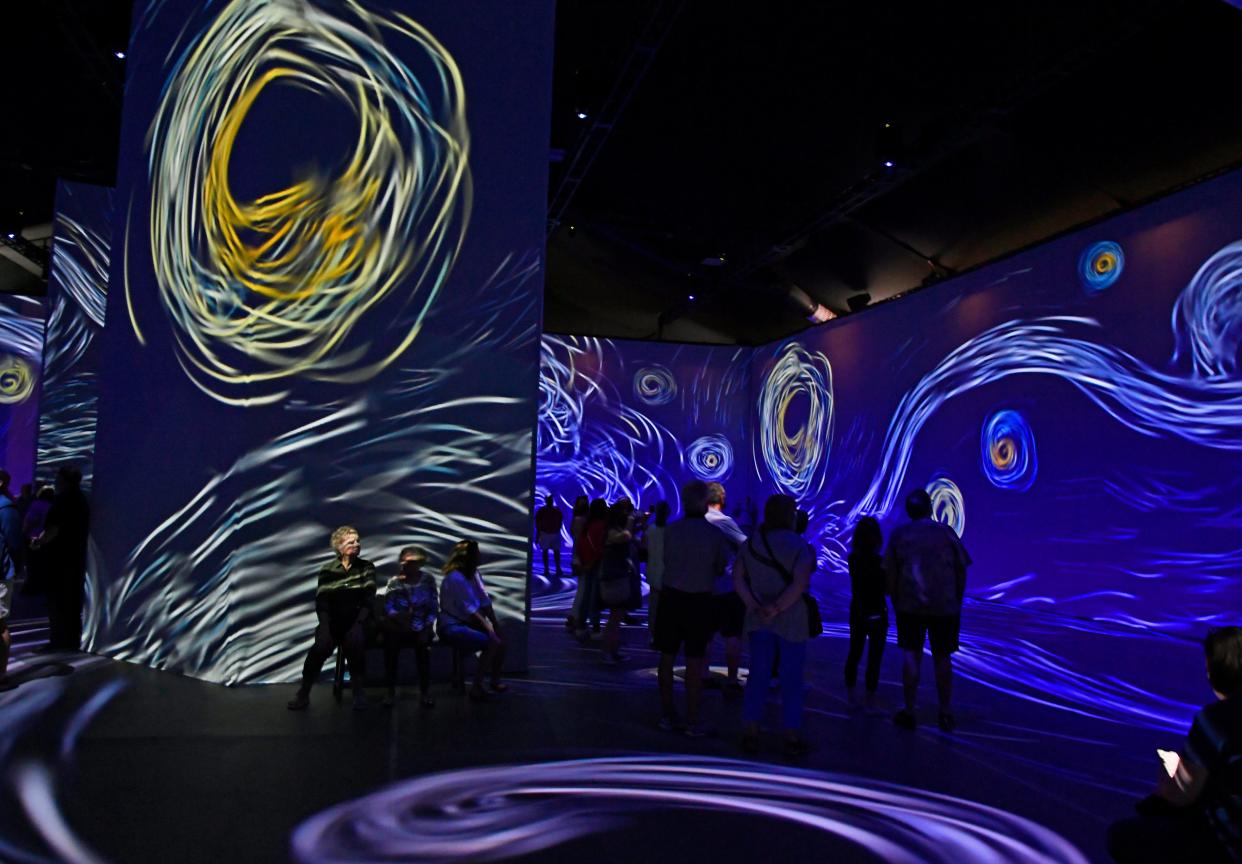 “Beyond Van Gogh: The Immersive Experience” is now open in the East District of University Town Center in Sarasota.
