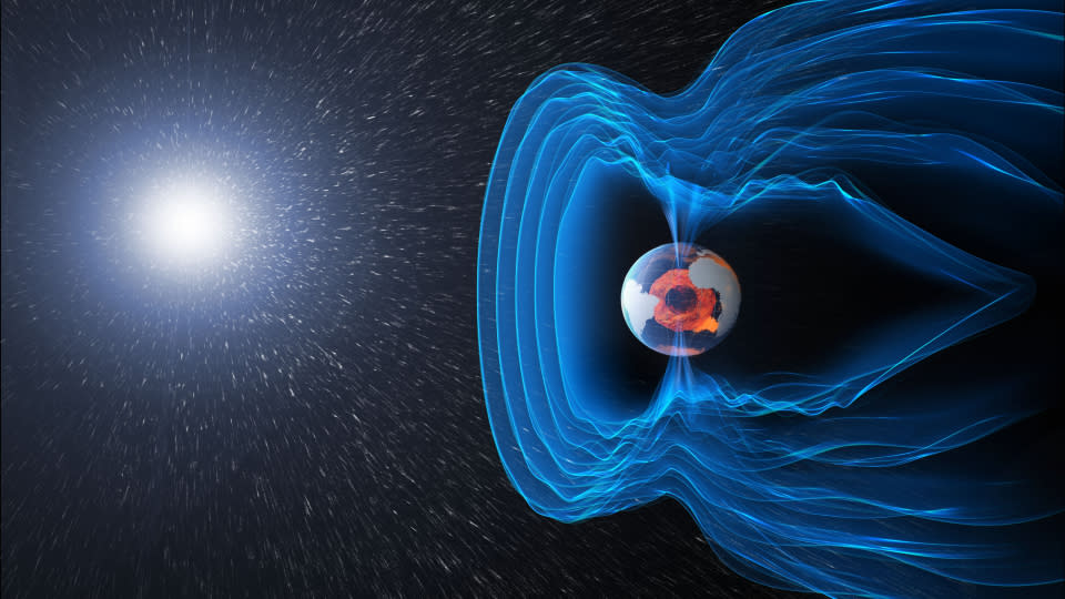 Earth's magnetic field might not be about to flip after all (ESA) 