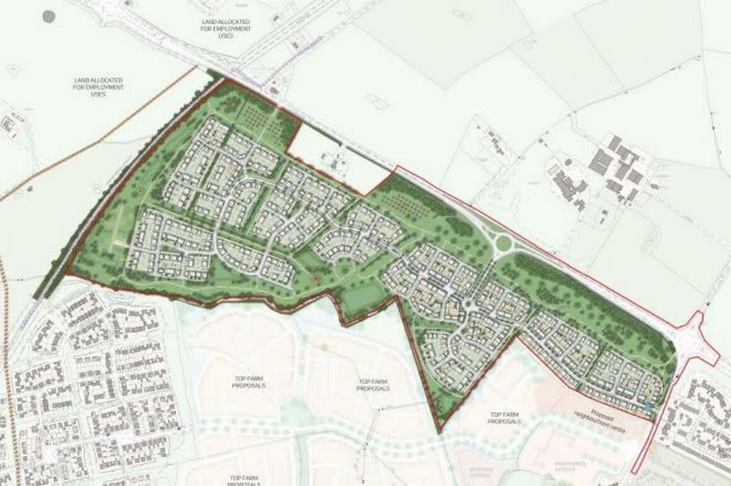 The planning appeal for the huge development was refused