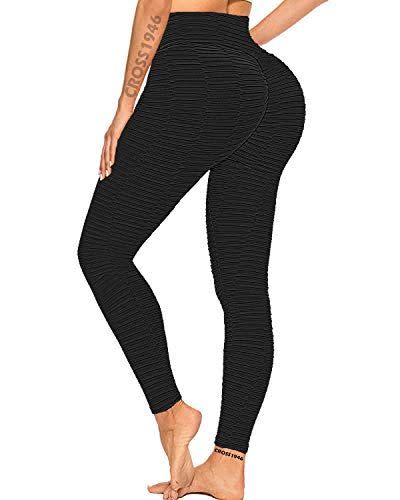 Texture Leggings Booty Yoga Pants