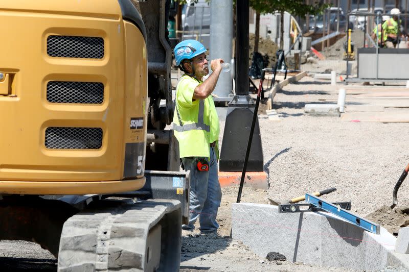 Heatwave affecting the U.S. Northeast in Boston