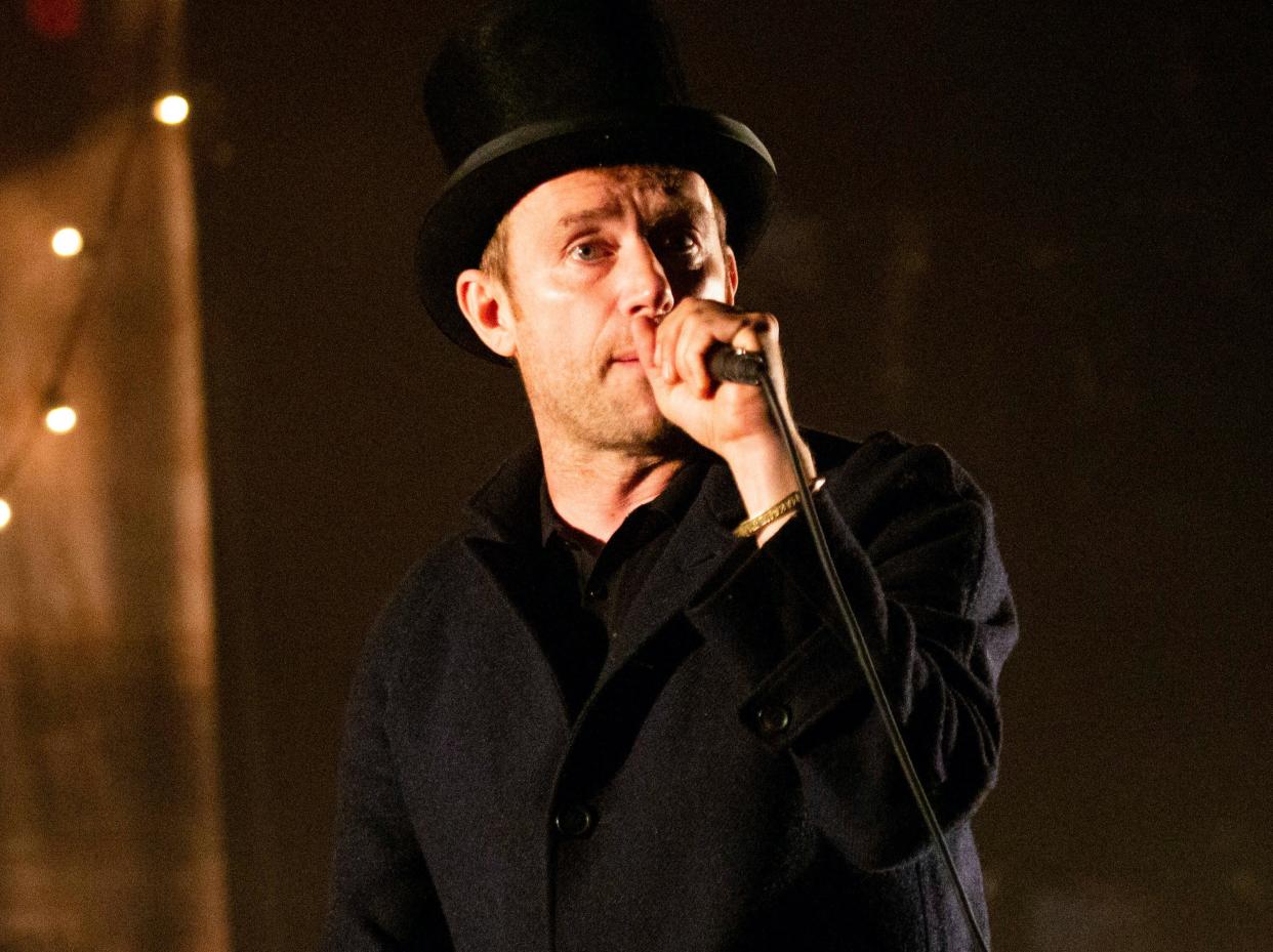 Damon Albarn has called out the government over its response to the Covid-19 pandemic (Rex Features)