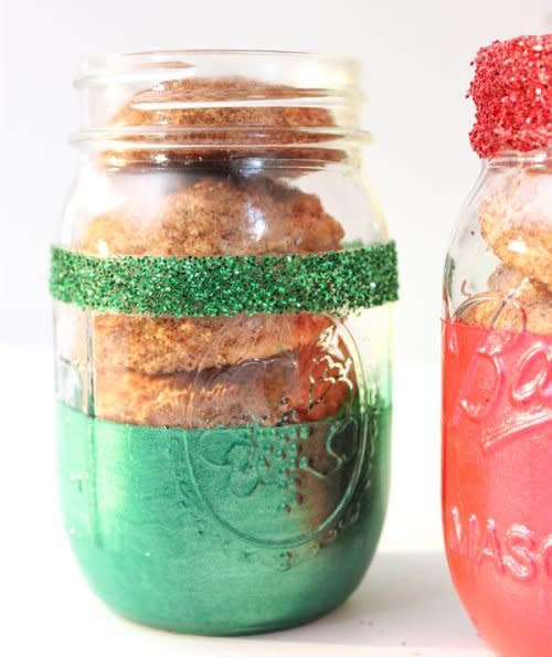 Glitter Mason Jar