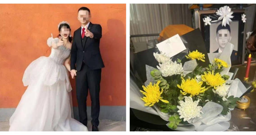 死者父親稱，兒子曾不顧家人反對入贅，結婚才半年多便發現妻子出軌，遭受打擊後絕望身亡。（圖／翻攝自搜狐網）