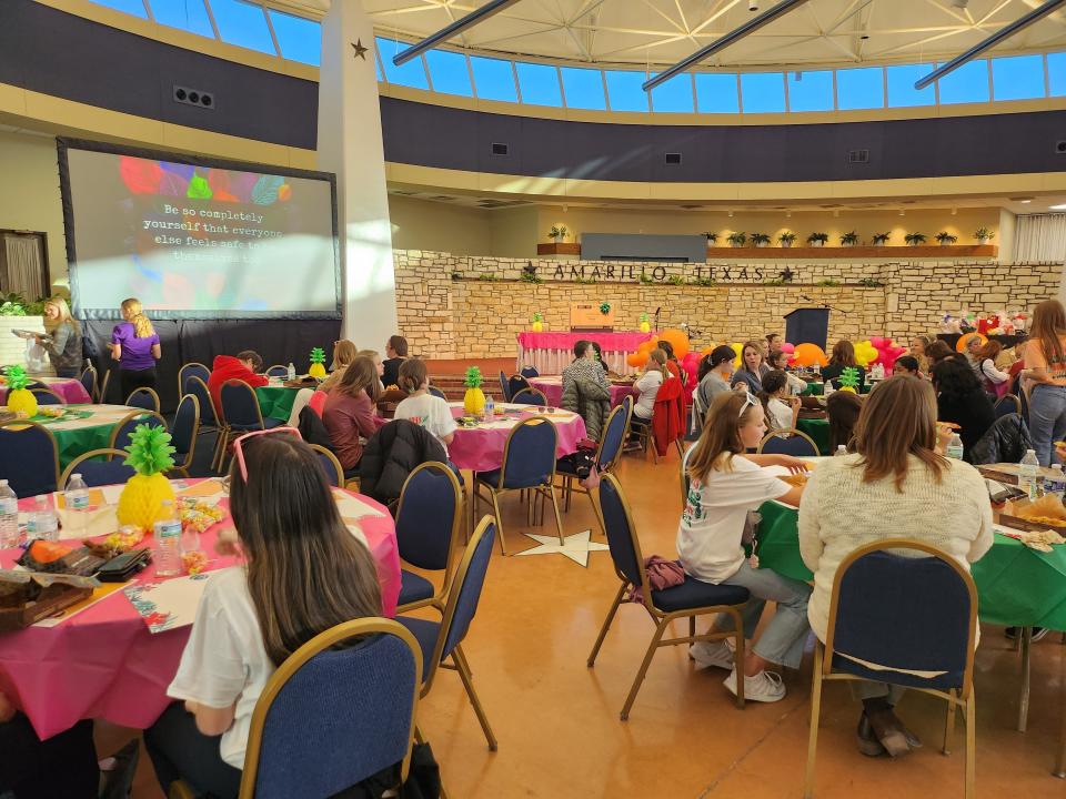 Approximately 170 young women and their female guardians attended The Laura W. Bush Institute for Women’s Health's Girl Power: Girls in Real Life seminar, Thursday evening featuring guest speakers discussing self-confidence, self-esteem, self-worth and more.