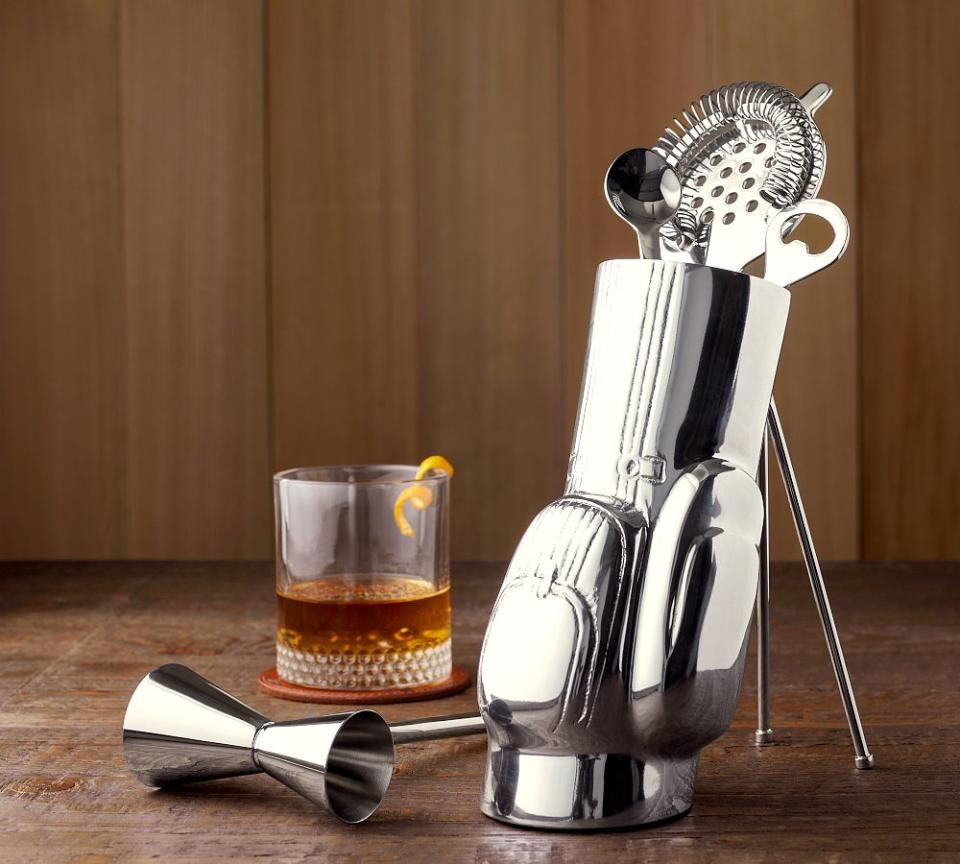 <p><a href="https://go.redirectingat.com?id=74968X1596630&url=https%3A%2F%2Fwww.potterybarn.com%2Fproducts%2Ffigural-golf-ball-bar-tools%2F&sref=https%3A%2F%2Fwww.thepioneerwoman.com%2Fholidays-celebrations%2Fgifts%2Fg60549194%2Fbest-golf-gifts%2F" rel="nofollow noopener" target="_blank" data-ylk="slk:Shop Now;elm:context_link;itc:0;sec:content-canvas" class="link ">Shop Now</a></p><p>Figural Golf Bar Tools</p><p>potterybarn.com</p><p>$99.00</p><span class="copyright">Pottery Barn</span>