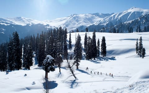 Gulmarg is a popular ski destination - Credit: istock