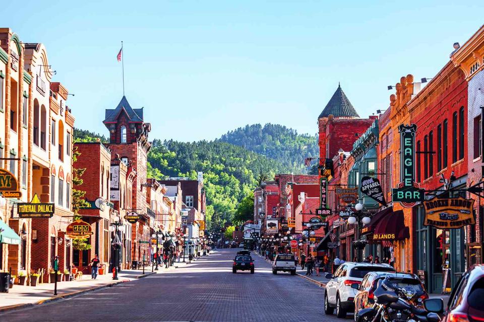 <p>peeterv/Getty</p> Deadwood, South Dakota