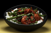 <p>To turn the heat up on a mundane weeknight, make this spicy chicken with hot chile oil, crispy shallots and some green beans. The umami-packed flavors are unbeatable. </p> <p><a href="https://www.thedailymeal.com/best-recipes/chile-crisp-chicken-with-shallots-and-green-beans?referrer=yahoo&category=beauty_food&include_utm=1&utm_medium=referral&utm_source=yahoo&utm_campaign=feed" rel="nofollow noopener" target="_blank" data-ylk="slk:For the Chile Crisp Chicken With Shallots and Green Beans recipe, click here.;elm:context_link;itc:0;sec:content-canvas" class="link ">For the Chile Crisp Chicken With Shallots and Green Beans recipe, click here. </a></p>  