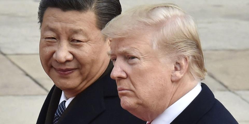 Donald Trump Xi Jinping