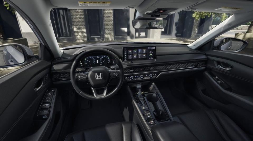 interior photos of the 2024 honda accord