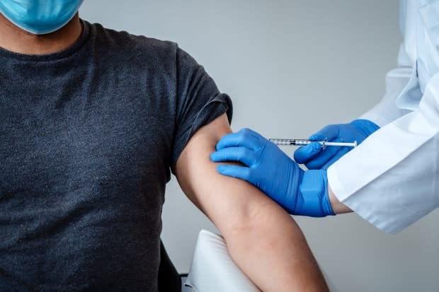 A new survey by the Angus Reid Institute suggests there has been a huge drop in unwillingness and hesitancy to get the COVID-19 vaccine among Albertans. (Reuters - image credit)