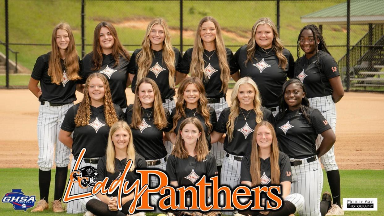 The 2023 Lady Panthers Softball team