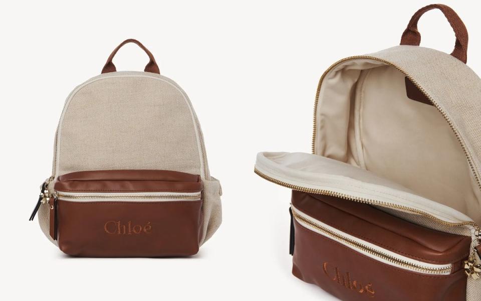 Chloé backpack後背包 US$352 圖片來源：Chloé