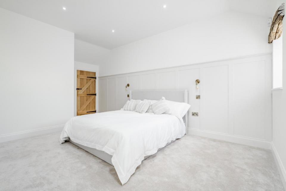 Eastern Daily Press: The master bedroom has a built-in wardrobe and en suite