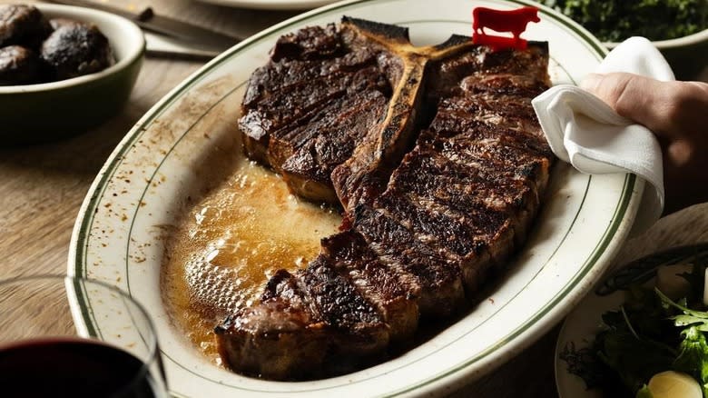 Steak at Peter Luger's