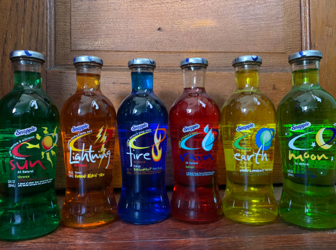 Snapple Elements drinks