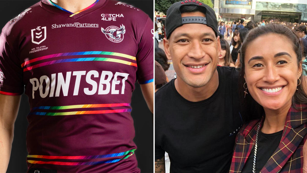 NRL 2022: Pride Round, Peter V'landys, Manly Sea Eagles Pride jersey,  Everyone in League, Round 20