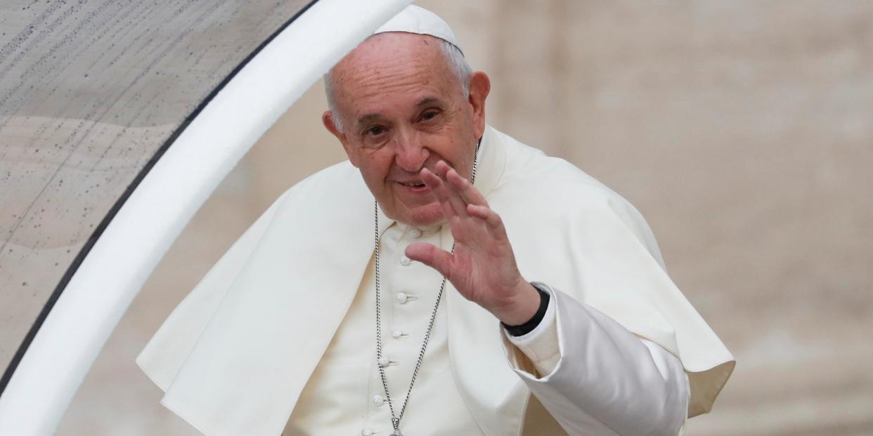 Pope Francis holds the weekly general audience at the Vatican.JPG