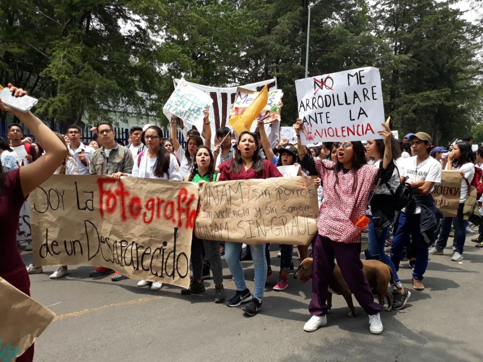 FOTOS | La megamarcha contra la violencia en la UNAM