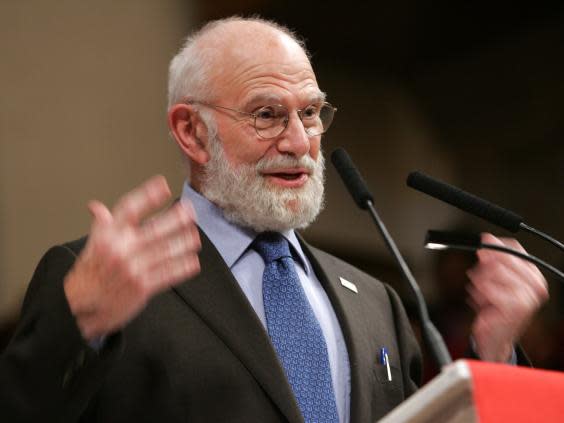 British neurologist and author Dr Oliver Sacks sees blindness as a gift of creativity to authors (Getty Images)