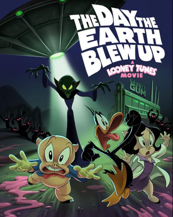 Poster oficial de 'El día que la tierra explotó: Una película de 'Looney Tunes'