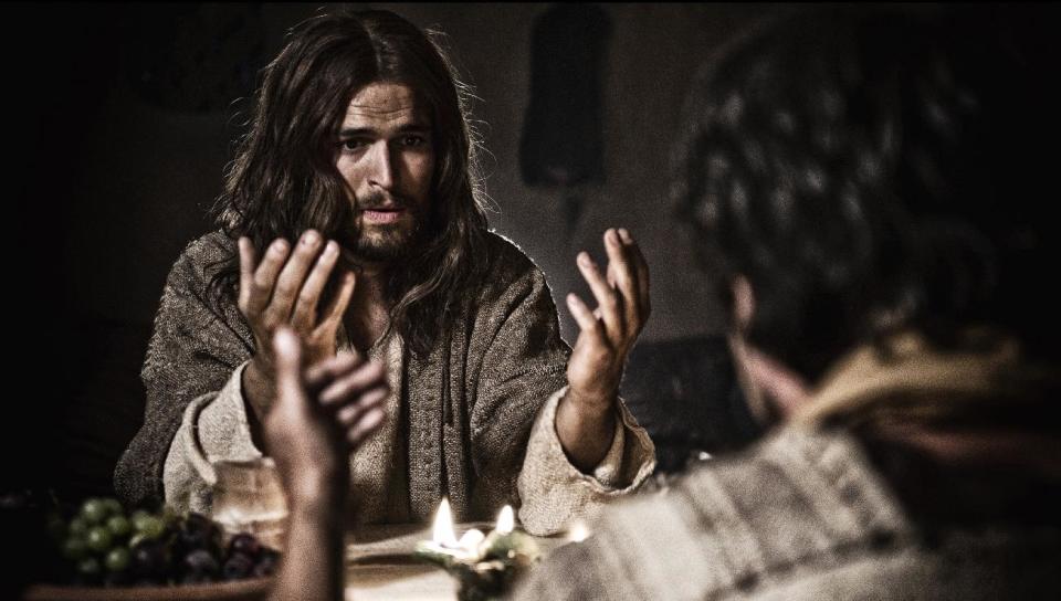 This image released by 20th Century Fox shows Diogo Morgado in a scene from "Son of God." (AP Photo/20th Century Fox, Casey Crafford)