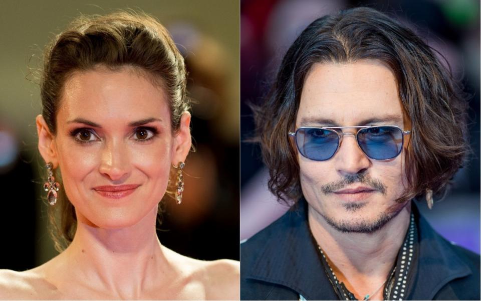 Winona Ryder und Johnny Depp