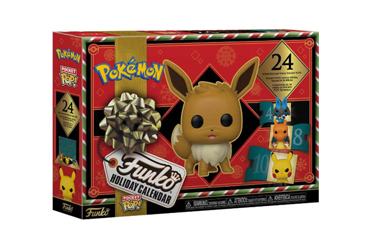 Calendario navideño Funko Pokémon con figuras