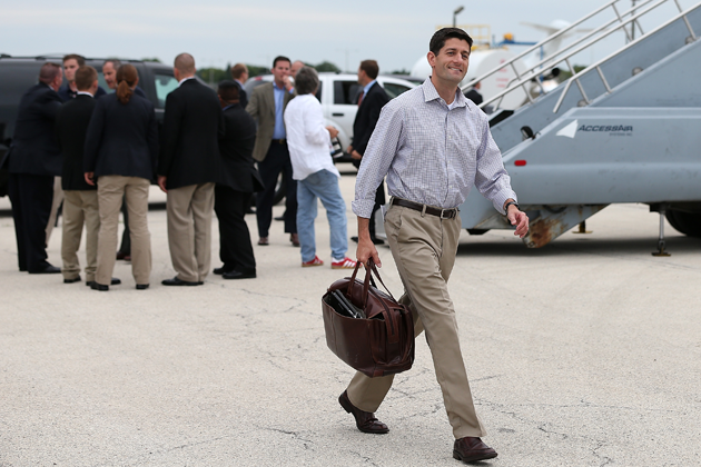 <b>Paul Ryan, Republican VP candidate</b><br><br>At a rally in Lakewood, Colo., on Aug. 14, Republican vice presidential candidate Paul Ryan drew upon his experience working at a McDonald’s restaurant at 16 to build a common-man image. “I don’t know about you, but when I was growing up, you know, when I was flippin’ burgers at McDonald’s, when I was standing in front of that big Hobart machine washing dishes or waiting tables, I never thought of myself as stuck in some station in life,” the Wisconsin congressman said in his speech. Here’s a look at some other famous people who worked the fry machine or cash register at the Golden Arches.