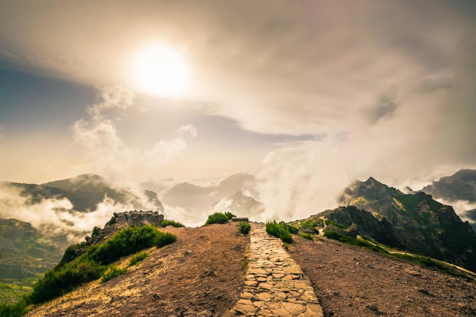 A footpath in Madeira - getty