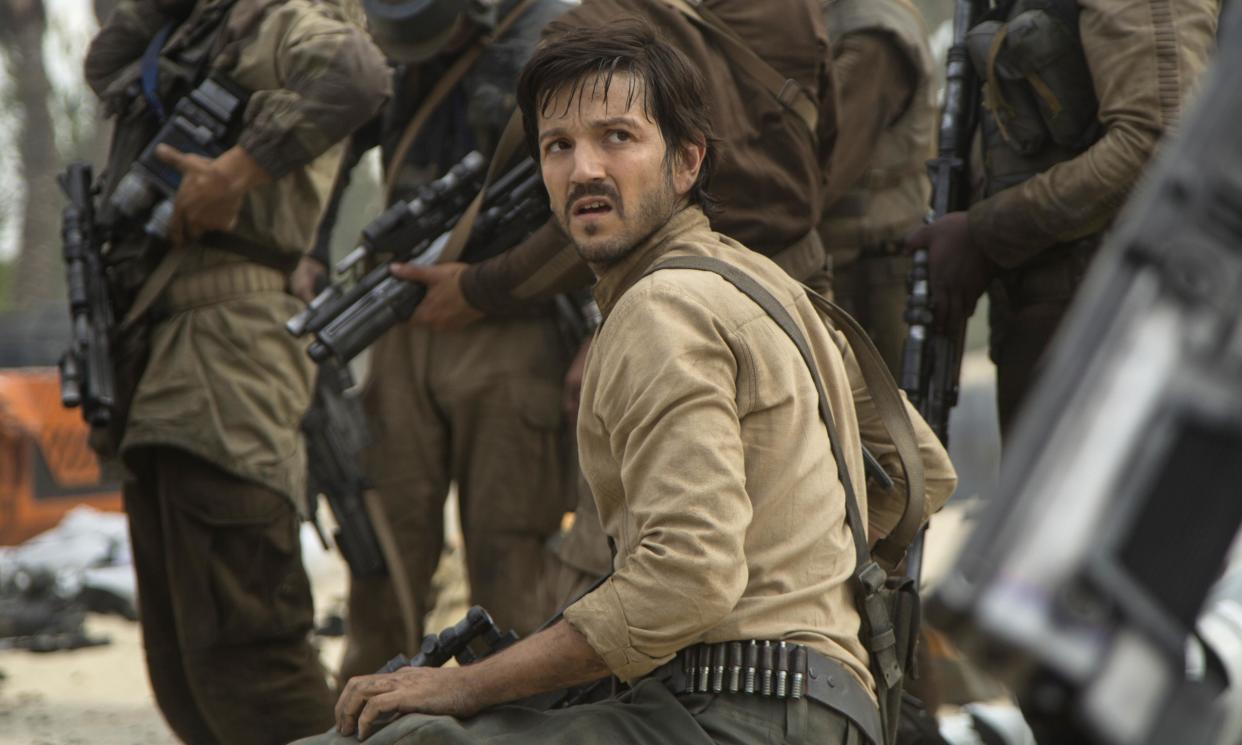 Diego Luna as Cassian Andor in Rogue One: A Star Wars Story (Credit: Disney)