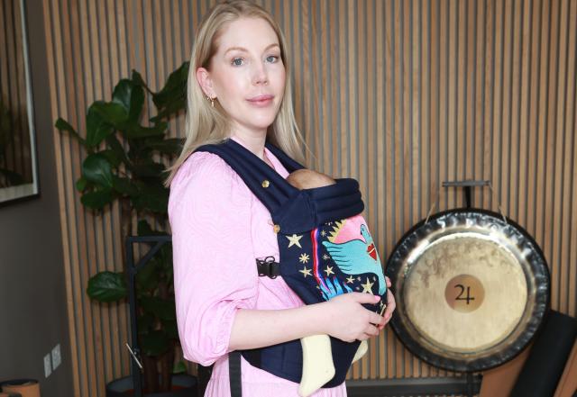 Katherine Ryan recently welcomed her third child. (Getty Images)