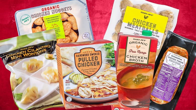 Trader Joe's chicken products