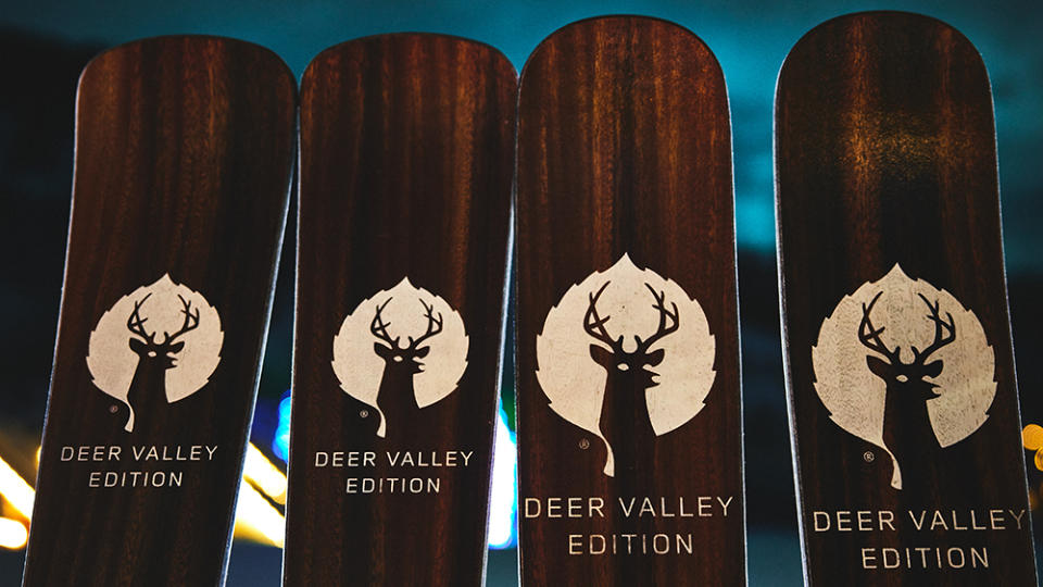 Two sets of custom skis come with the 2023 Land Rover Range Rover Sport Deer Valley Edition