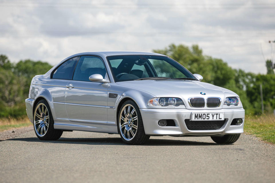 The BMW E46 M3 is expected to do well in 2023. (Silverstone Auctions)