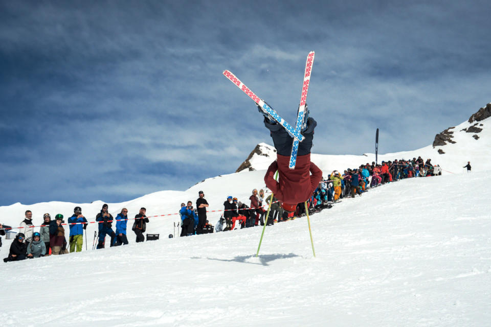 Young at heart... and in ski ability. Photo: Annika Johansson